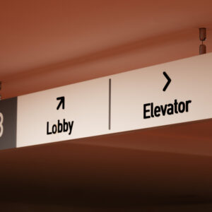 Hanging sign